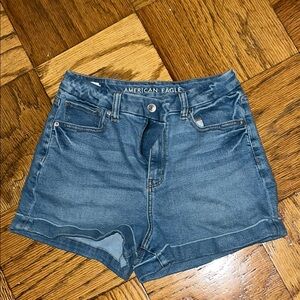 American Eagle Outfitters Women's Blue Denim Shorts